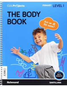 THE BODY NIVEL 1 1ºPRIMARIA PROYECTOS EN INGLES